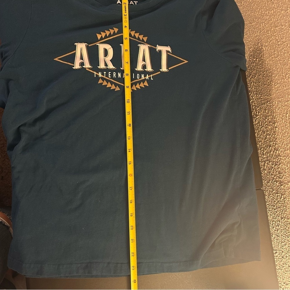 Ariat Relaxed Fit Navy Long Sleeve Shirt - Picture 5 of 7